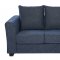 U9196 Sofa & Loveseat Set in Blue Chenille by Global w/Options