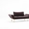 Zeal Deluxe Daybed in Dark Gray w/Brass Leg Velvet by Innovation