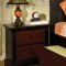 CM7916PW Aila Kids Bedroom in Cherry & Black w/Options