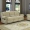 9708CN Quinn Motion Sofa in Beige Chenille Fabric by Homelegance