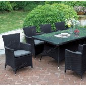 218 Outdoor Patio 7Pc Table Set by Poundex w/Options