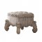 Versailles Stool 21138 in Bone White by Acme