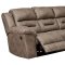 Stoneland Motion Sofa & Loveseat Set 39905 Chocolate by Ashley