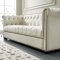 Heritage Sofa in Ivory Velvet Fabric by Modway w/Options