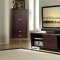 Artistic Wenge Finish Modern Bedroom Set