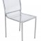 Almeda Set of 4 Dining Chairs ACR19CL in Clear by LesiureMod