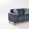 Montana Yakut Navy Sofa Bed in Fabric by Bellona w/Options