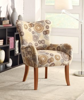 902052 Accent Chair Set of 2 in Woven Fabric by Coaster [CRCC-902052]