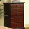 CM7916PW Aila Kids Bedroom in Cherry & Black w/Options