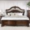 Menodora Bedroom CM7311 in Brown Cherry w/Options