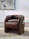 Feyre Accent Chair AC01989 in Espresso Leather by Acme