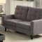 Nate Sofa 50240 in Gray Fabric by Acme w/Options