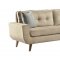 Deryn Sofa & Loveseat Set 8327BE in Beige Fabric by Homelegance