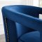 Frolick Accent Chair in Navy Velvet by Modway