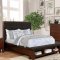 Knighton Bedroom CM7528 in Brown Cherry w/Options