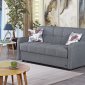 Stella Sofa Bed Convertible in Grey Fabric by Empire