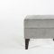 Theo Accent Chair & Ottoman in Gray Fabric by Bellona