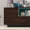 L37A Grosseto Sideboard in Dark Elm & Nile Blue by Modloft