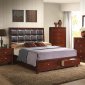 Ilana 24590 Bedroom in Brown Cherry by Acme w/Options