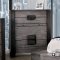 Janeiro Rustic Bedroom w/Storage Bed CM7629GY in Gray w/Options