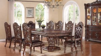 Salina Dining Room Set in Cherry [ADDS-Salina Cherry]