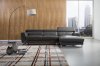 S266 Sectional Sofa in Gray Leather by Beverly Hills