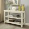 Suzette Coffee & 2 End Table Set CM4615 in Antique White w/Opt