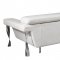 U8180 Sofa in White Bonded Leather by Global w/Options