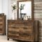 Morales Bedroom Set 5Pc 28600 in Rustic Oak by Acme w/Options