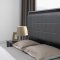 Giulia Bedroom in Gloss Pattern Gray by J&M w/Optional Casegoods