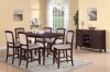 102768 Memphis 5Pc Counter Height Dining Set by Coaster