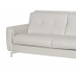 Benares Sofa Bed 54223 Mi Piace in Beige Top Grain Leather