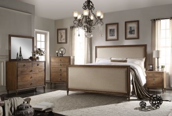 Inverness Bedroom 26090 in Reclaimed Oak by Acme w/Options [AMBS-26090-Inverness]