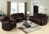 50470 Masaccio Motion Sofa Dark Brown Fabric by Acme w/Options