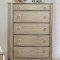 Wynsor Bedroom 27530 in Antique Champagne by Acme w/Options