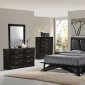 Fairmont Bedroom 6pc Set in Dark Cappuccino by Global