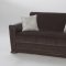 Alfa Jennifer Brown Sofa Bed & Loveseat Set by Istikbal