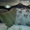 Jessica Black Traditional Sofa in Fabric w/Optional Items