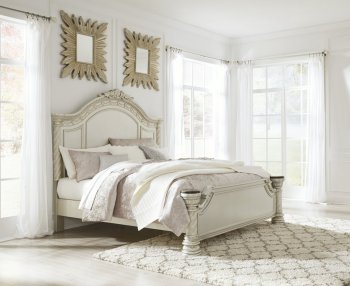 Cassimore Bed B750 Pearl Silver by Ashley [SFABS-B750-Cassimore]