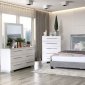 Erglow I 5Pc Bedroom Set CM7695GY in Gray w/Options