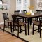 Izidora Counter Ht Dining Set 7Pc CM3164PT in Rustic Oak