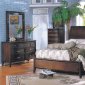 Hartford Walnut Finish Bedroom Set