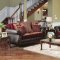 Franklin Sofa SM6107N in Fabric & Leatherette w/Options