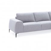 Arthur Sectional Sofa 550 in Grey Fabric by VIG w/Options