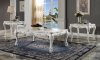 Dresden Coffee Table 3Pc Set LV01691 in Antique White by Acme