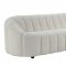 Osmash Sofa LV00229 in White Teddy Sherpa by Acme w/Options