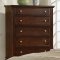 B2800 Bedroom in Dark Pecan w/Optional Casegoods