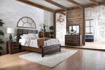 Hankinson CM7576 Bedroom in Rustic Natural Tone w/Options [FABS-CM7576-Hankinson]