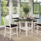 Raegan II 5Pc Counter Ht Dinette Set CM3197PT in Antique White