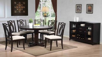 Horizon Dinette Set 5Pc with Optional Chairs, Sever & Mirror [ADDS-Horizon]